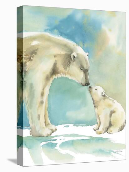 Polar Bear Love-Katrina Pete-Stretched Canvas