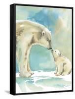 Polar Bear Love-Katrina Pete-Framed Stretched Canvas