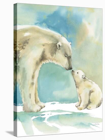 Polar Bear Love-Katrina Pete-Stretched Canvas