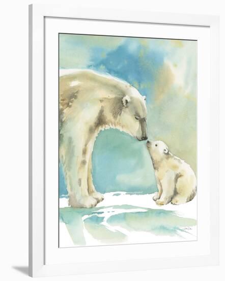 Polar Bear Love-Katrina Pete-Framed Art Print