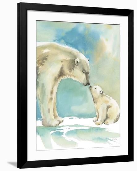 Polar Bear Love-Katrina Pete-Framed Art Print