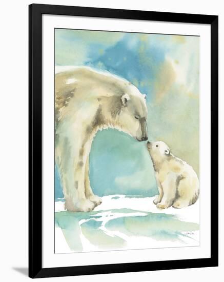 Polar Bear Love-Katrina Pete-Framed Art Print