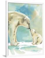 Polar Bear Love-Katrina Pete-Framed Art Print