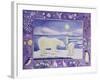 Polar Bear (Month of January from a Calendar)-Vivika Alexander-Framed Giclee Print