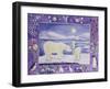 Polar Bear (Month of January from a Calendar)-Vivika Alexander-Framed Giclee Print