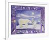 Polar Bear (Month of January from a Calendar)-Vivika Alexander-Framed Giclee Print