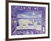 Polar Bear (Month of January from a Calendar)-Vivika Alexander-Framed Giclee Print