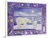 Polar Bear (Month of January from a Calendar)-Vivika Alexander-Framed Giclee Print