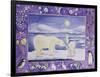 Polar Bear (Month of January from a Calendar)-Vivika Alexander-Framed Giclee Print