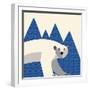 polar bear mountain-null-Framed Premium Giclee Print