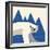 polar bear mountain-null-Framed Giclee Print