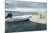 Polar Bear on Hudson Bay Pack Ice, Nunavut, Canada-Paul Souders-Mounted Photographic Print