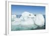 Polar Bear on Iceberg, Hudson Bay, Nunavut, Canada-Paul Souders-Framed Photographic Print