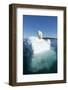 Polar Bear on Iceberg, Hudson Bay, Nunavut, Canada-Paul Souders-Framed Photographic Print