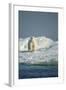 Polar Bear on Iceberg, Hudson Bay, Nunavut, Canada-Paul Souders-Framed Photographic Print