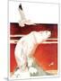 "Polar Bear on Iceberg,"January 14, 1933-Jack Murray-Mounted Giclee Print