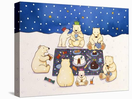 Polar Bear Picnic, 1997-Cathy Baxter-Stretched Canvas