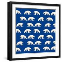 Polar Bear Repeated-null-Framed Giclee Print