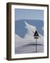 Polar Bear Sign, Longyearbyen, Svalbard, Spitzbergen, Arctic, Norway, Scandinavia, Europe-Milse Thorsten-Framed Photographic Print