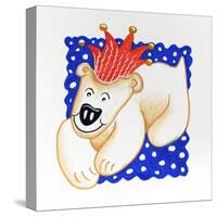 Polar Bear Square-Tony Todd-Stretched Canvas