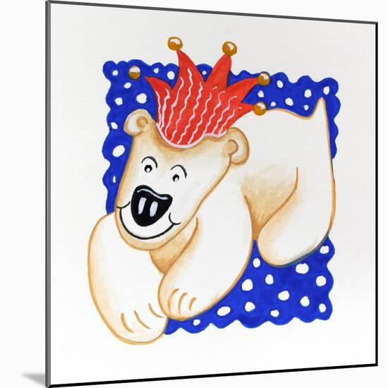 Polar Bear Square-Tony Todd-Mounted Giclee Print