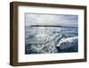 Polar Bear Swimming by Harbour Islands, Nunavut, Canada-Paul Souders-Framed Photographic Print