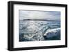 Polar Bear Swimming by Harbour Islands, Nunavut, Canada-Paul Souders-Framed Photographic Print