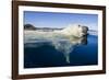 Polar Bear Swimming, Nunavut, Canada-Paul Souders-Framed Photographic Print