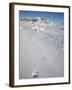 Polar Bear Track, Billefjord, Svalbard, Spitzbergen, Arctic, Norway, Scandinavia, Europe-Milse Thorsten-Framed Photographic Print