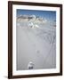 Polar Bear Track, Billefjord, Svalbard, Spitzbergen, Arctic, Norway, Scandinavia, Europe-Milse Thorsten-Framed Photographic Print