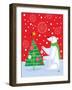 Polar Bear & Tree-Teresa Woo-Framed Art Print