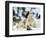 Polar Bear (Ursus Maritimus) Mother with Triplets, Wapusk National Park, Churchill, Manitoba-Thorsten Milse-Framed Photographic Print