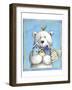 Polar Bear Welcome-Melinda Hipsher-Framed Giclee Print