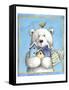 Polar Bear Welcome-Melinda Hipsher-Framed Stretched Canvas