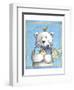 Polar Bear Welcome-Melinda Hipsher-Framed Giclee Print