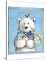 Polar Bear Welcome-Melinda Hipsher-Stretched Canvas