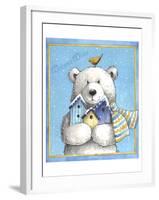 Polar Bear Welcome-Melinda Hipsher-Framed Giclee Print