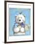 Polar Bear Welcome-Melinda Hipsher-Framed Giclee Print