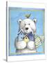 Polar Bear Welcome-Melinda Hipsher-Stretched Canvas