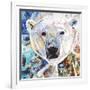 Polar Bear-James Grey-Framed Premium Giclee Print