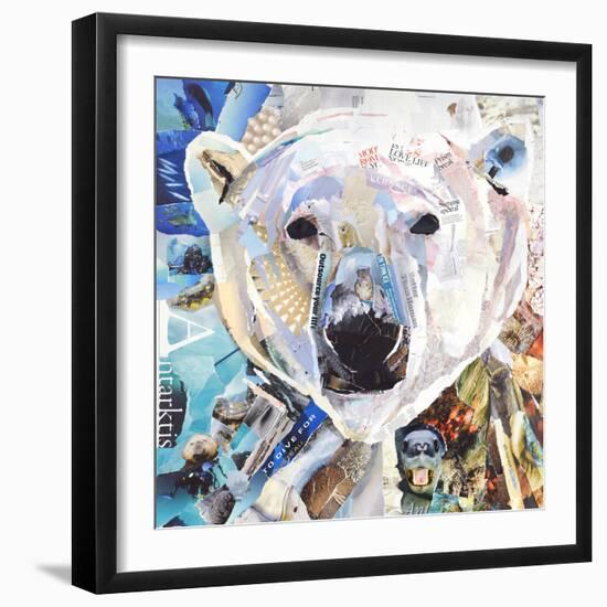 Polar Bear-James Grey-Framed Art Print