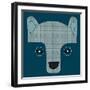 Polar Bear-null-Framed Giclee Print