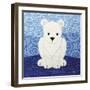 Polar Bear-Betz White-Framed Art Print