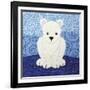 Polar Bear-Betz White-Framed Art Print