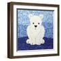 Polar Bear-Betz White-Framed Art Print