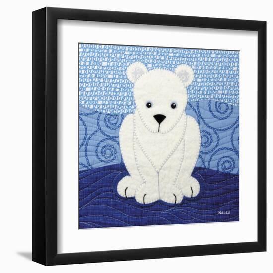 Polar Bear-Betz White-Framed Art Print