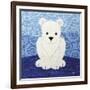 Polar Bear-Betz White-Framed Art Print