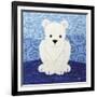 Polar Bear-Betz White-Framed Art Print