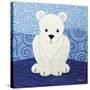 Polar Bear-Betz White-Stretched Canvas