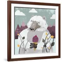 Polar Bear-Anna Polanski-Framed Art Print